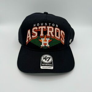 NWT ‘47 Brand Houston Astros Navy Pomona Hitch Adjustable Snapback Hat Cap